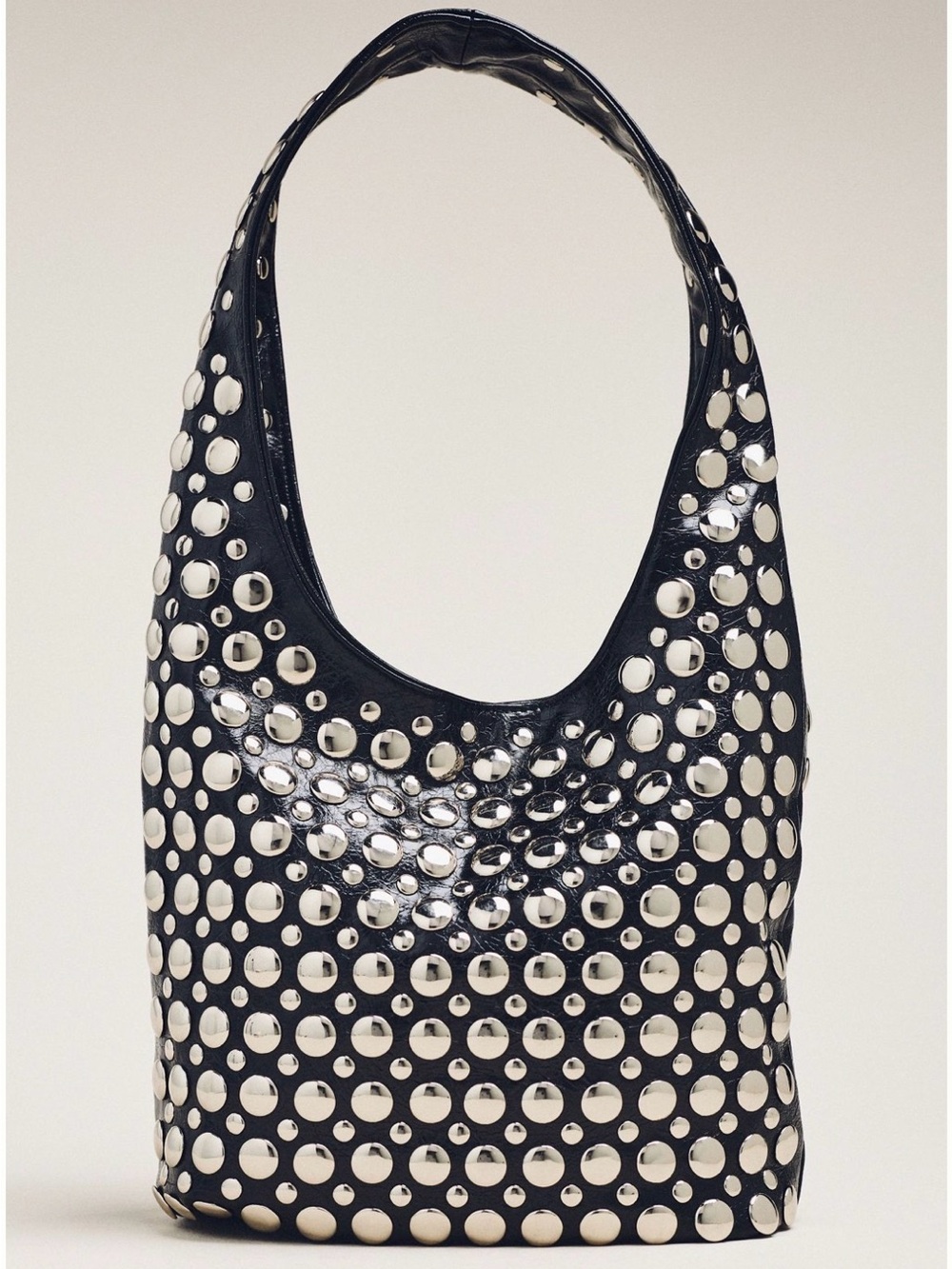 Studded Shoulder Bag - Picture 3 of 5